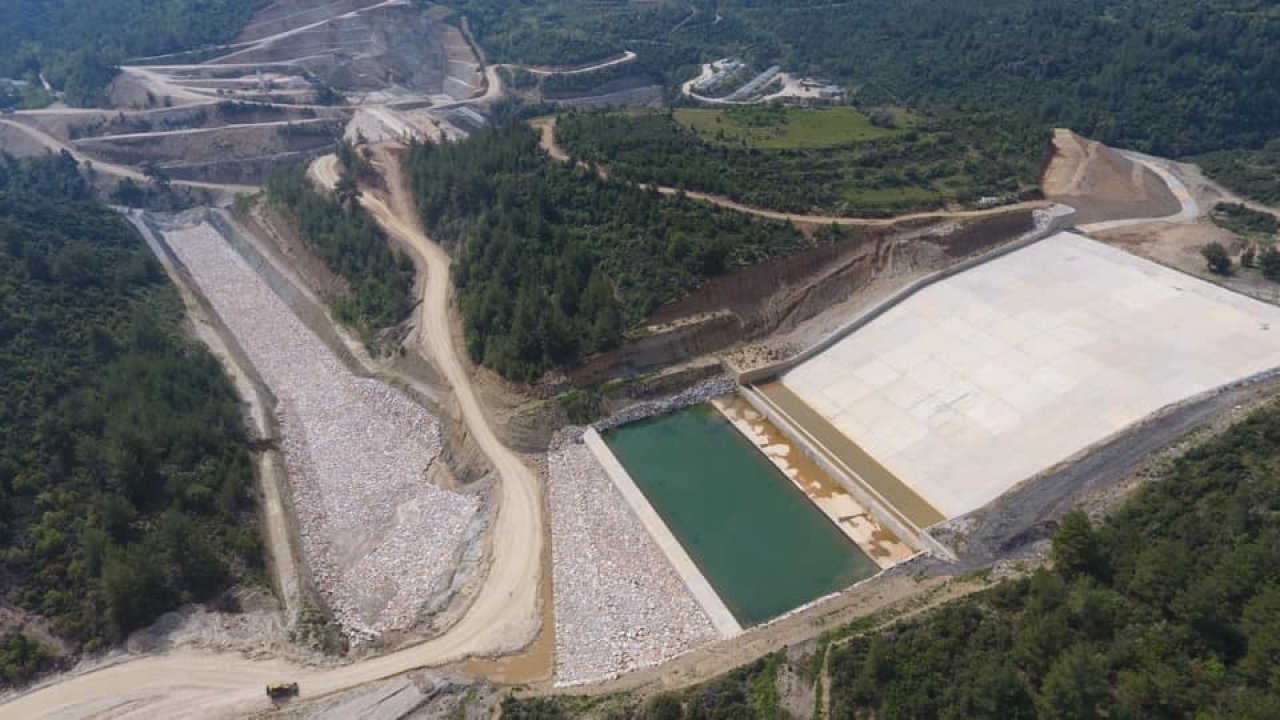 Yatağan Girme Barajı’nda sona gelindi