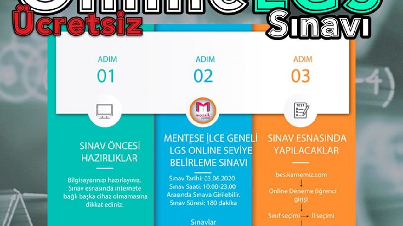 Menteşe Belediyesi’nden eğitime destek