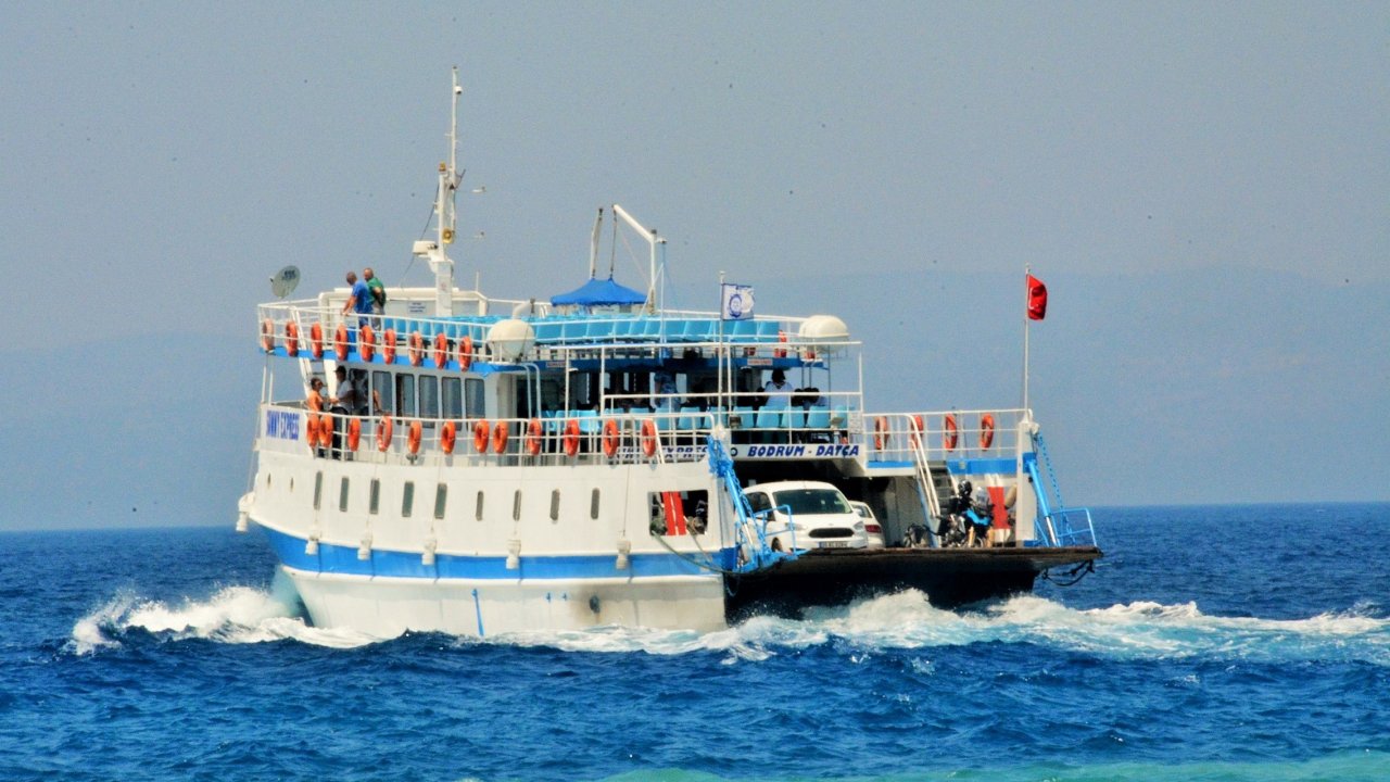 Bodrum-Datça feribot seferleri yeniden başladı