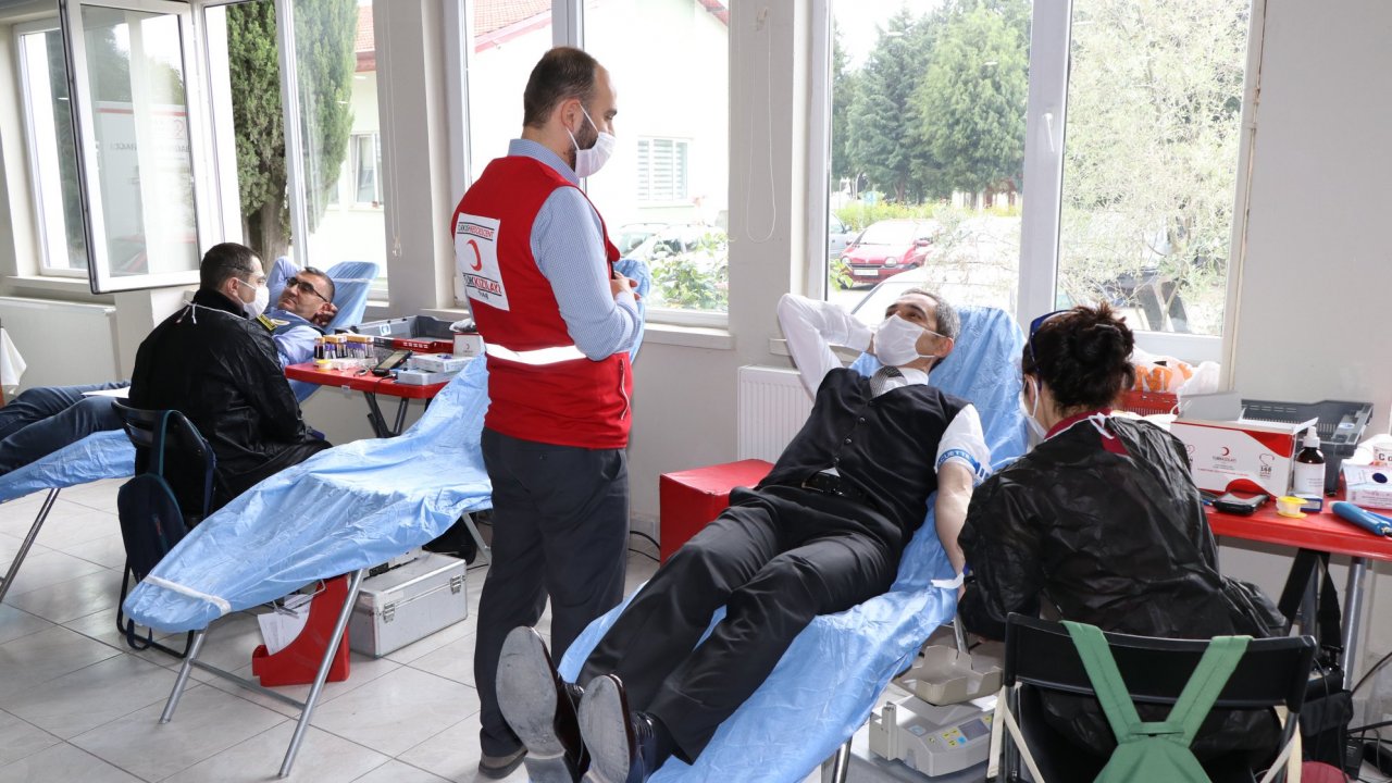 Muğla Orman Bölge Müdürlüğü’nden kan bağışı