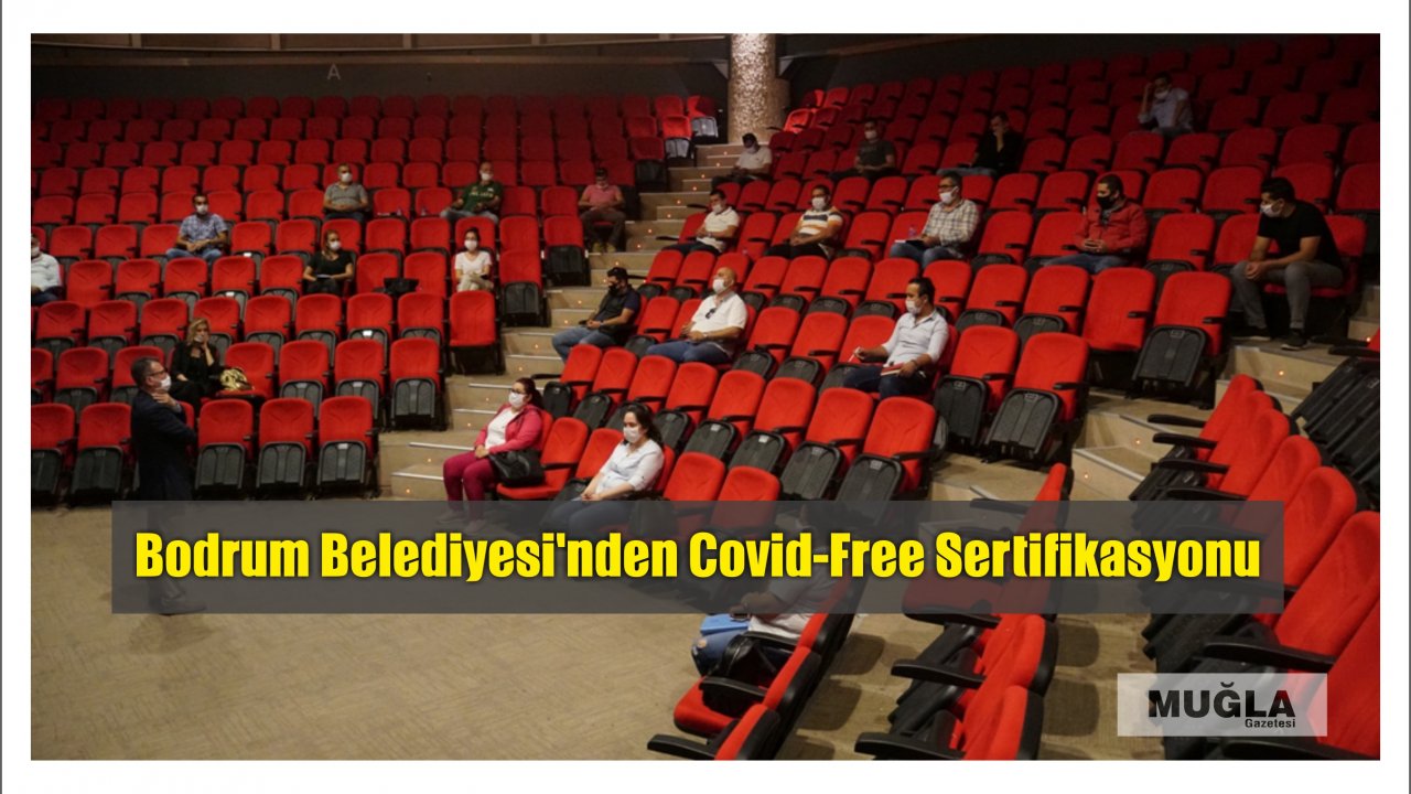 Bodrum Belediyesi’nden Covid-Free Sertifikasyonu