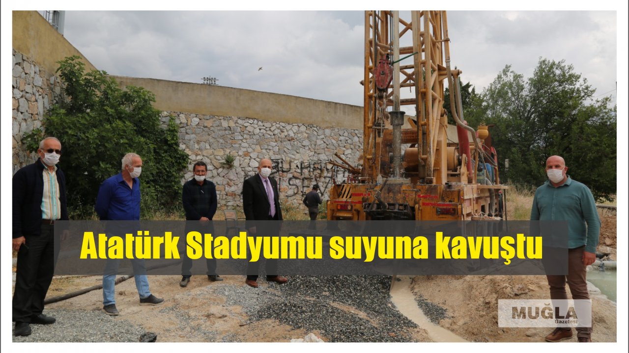 Atatürk Stadyumu suyuna kavuştu