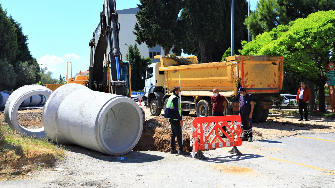 Hasan Ercan Caddesi’nde yol çalışmasına başlandı