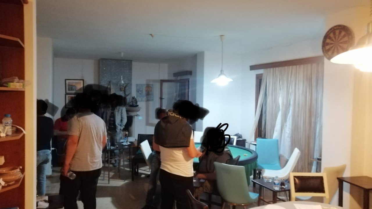 Lüks villaya kumar operasyonu düzenlendi