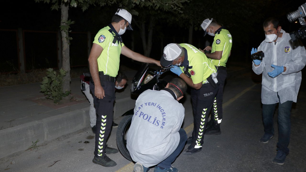 Devrilen motosikletin sürücüsü öldü