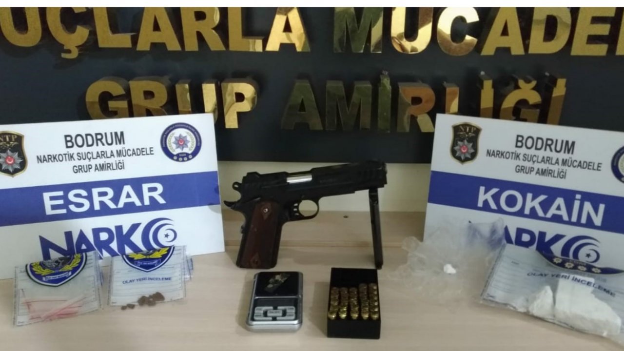 Bodrum’da uyuşturucu operasyonu