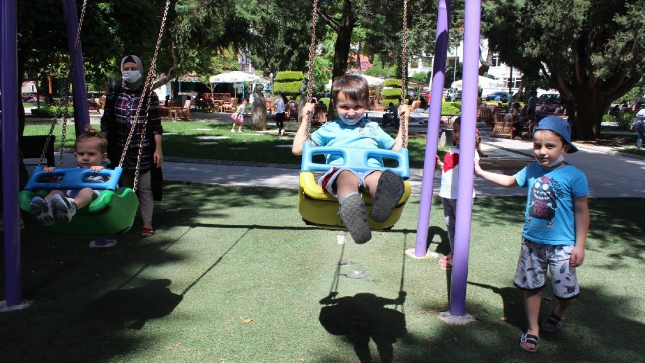 Çocuklar özgürlüğüne kavuştu