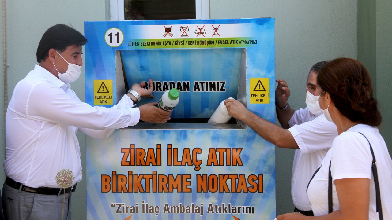 zirai ilaç ambalajı kirliliğine çözüm 