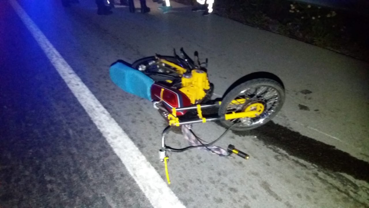 Bariyere çarpan motosikletin sürücüsü öldü