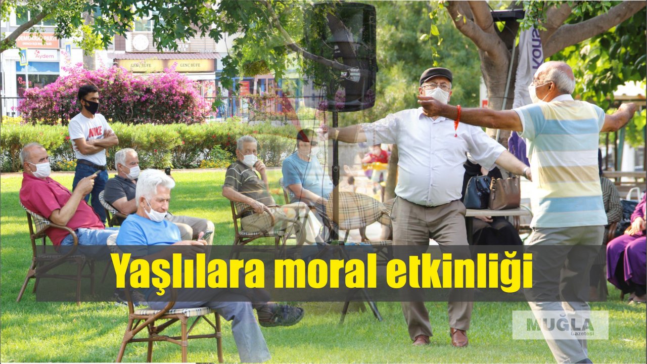 Yaşlılara moral etkinliği