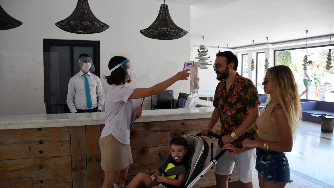 Bodrum'da oteller yerli turistle hareketlendi