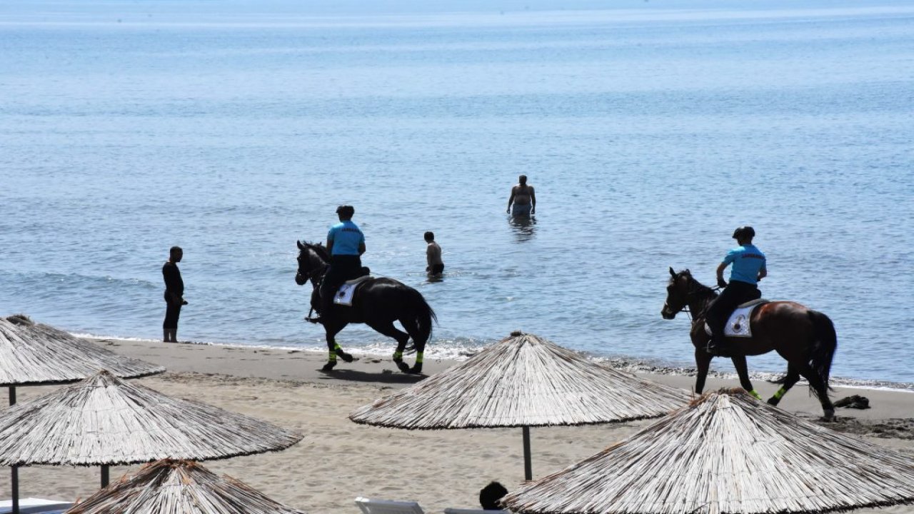 Muğla'nın ünlü plajlarında 