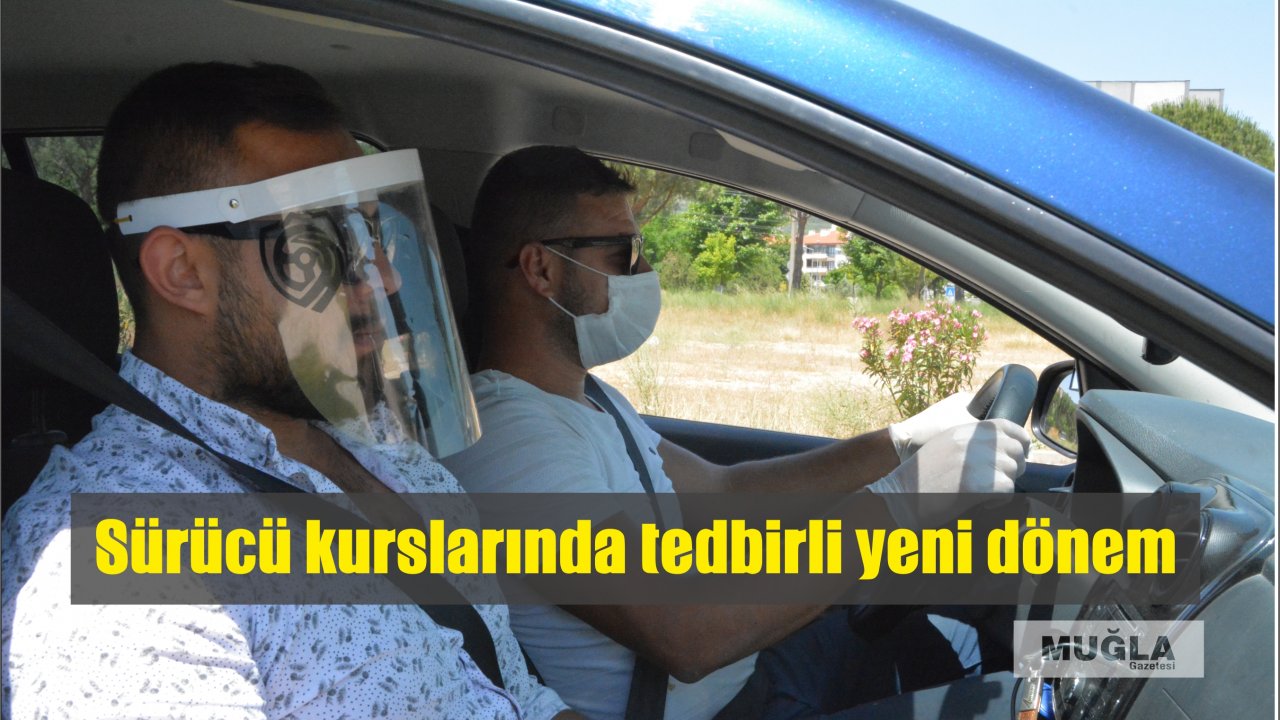 Sürücü kurslarında tedbirli yeni dönem