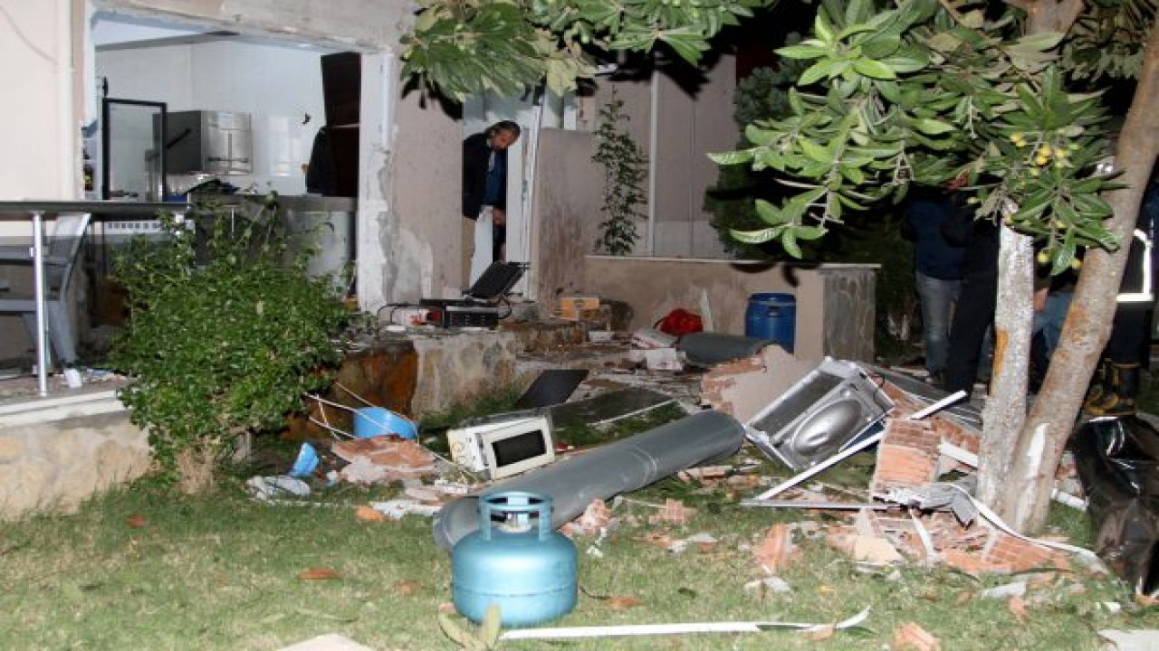 Fethiye'de otelde patlama