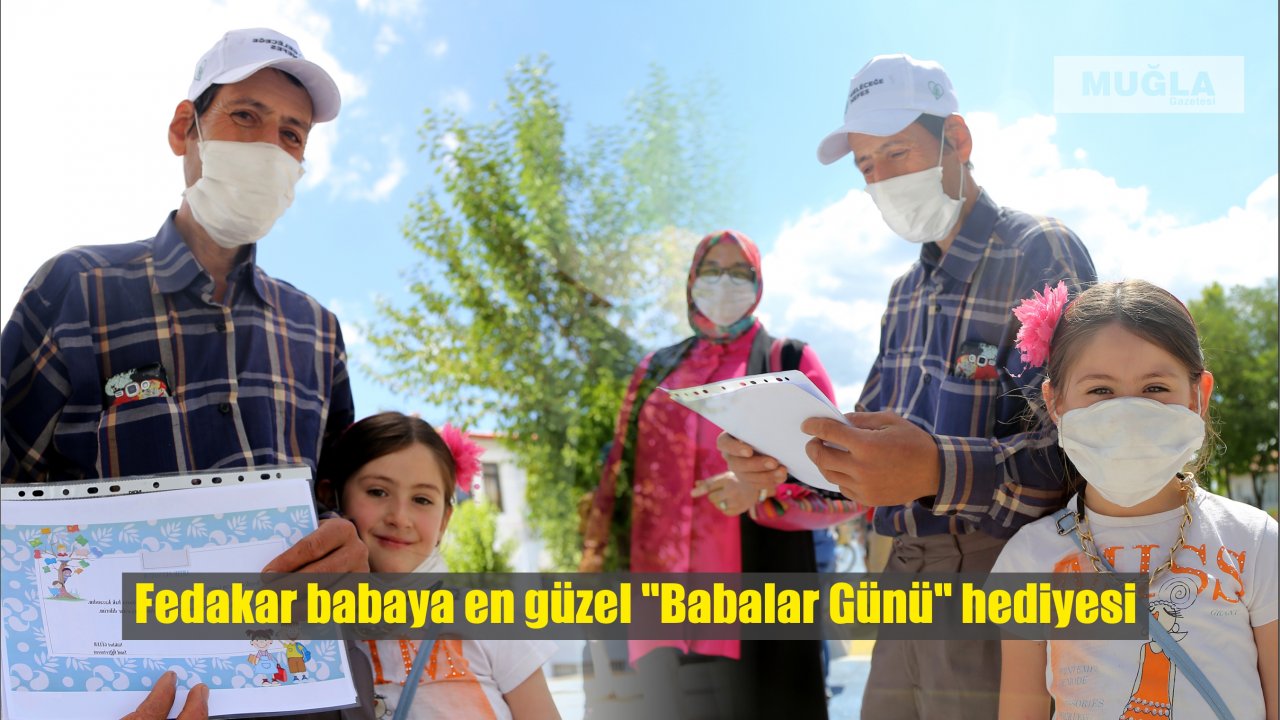 Fedakar babaya en güzel 