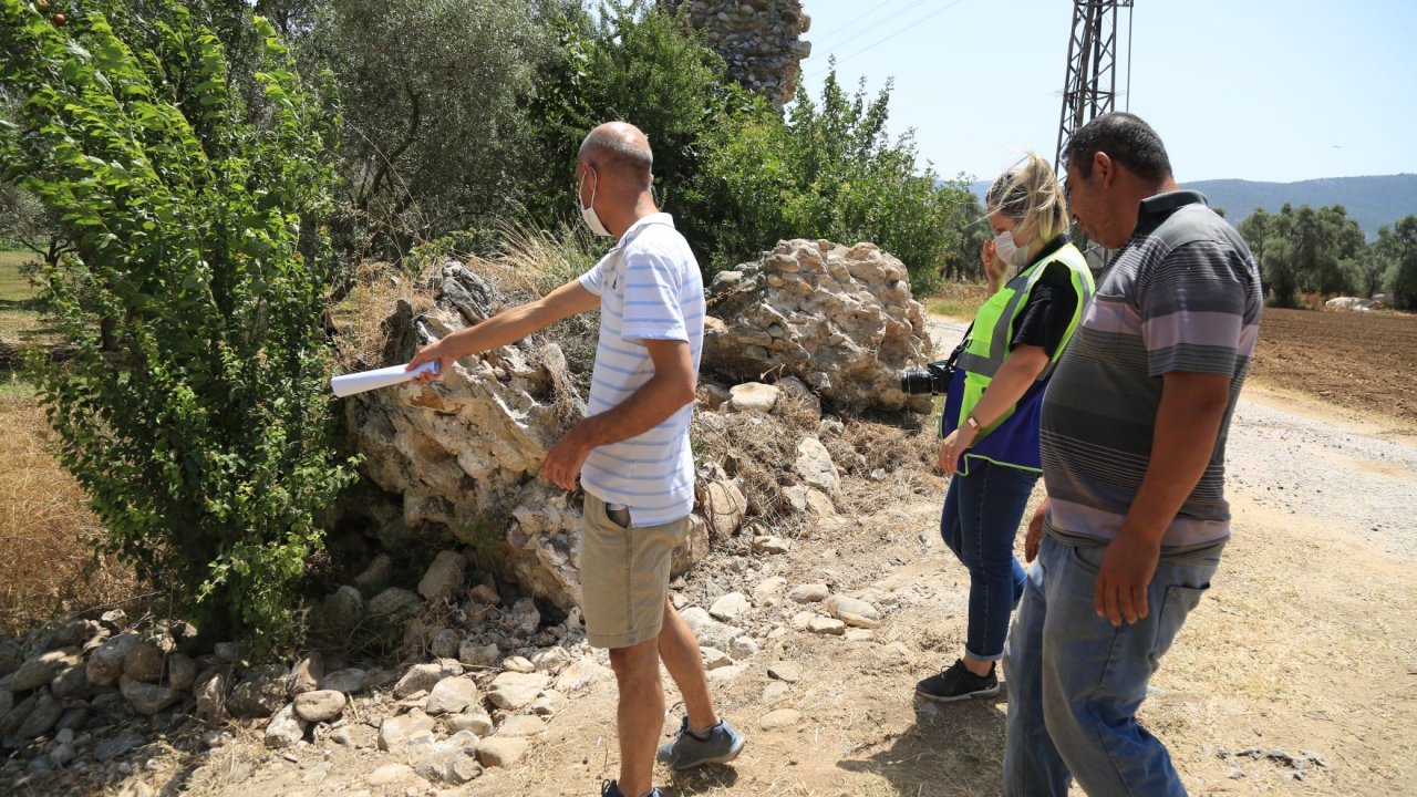 İki bin yıllık su kemerlerini tahrip edenler hakkında işlem yapıldı