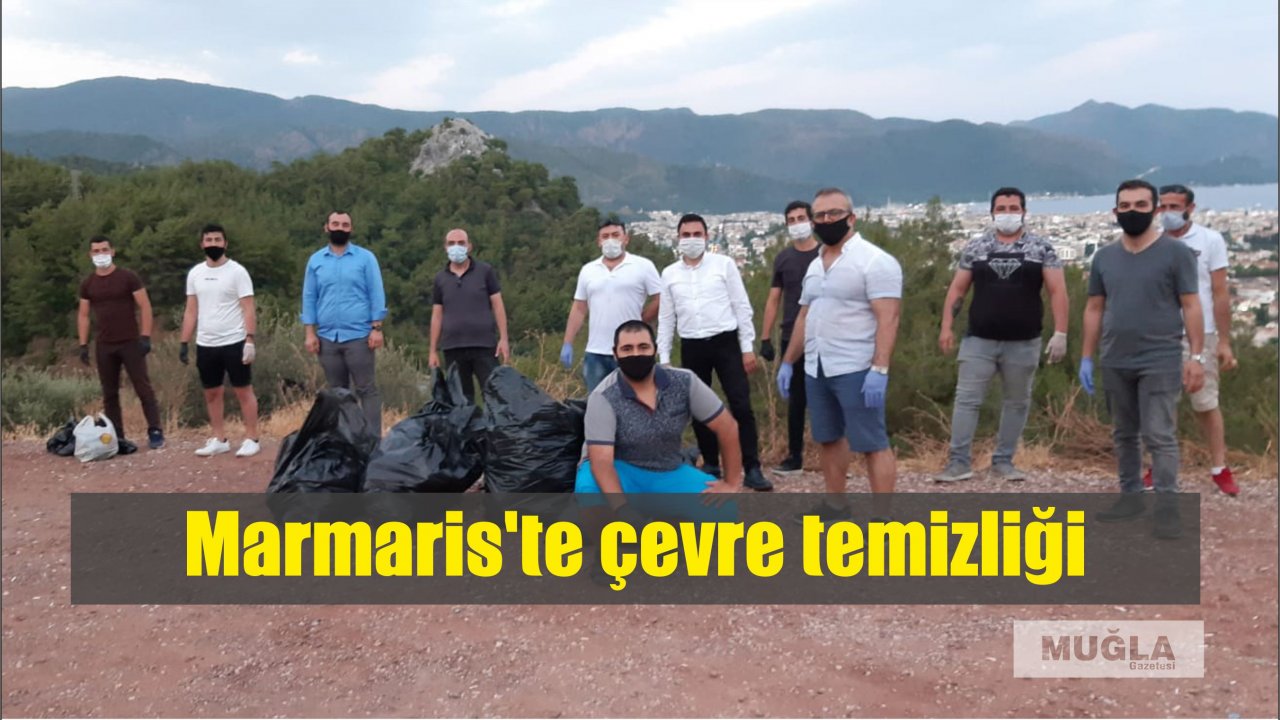 Marmaris’te çevre temizliği