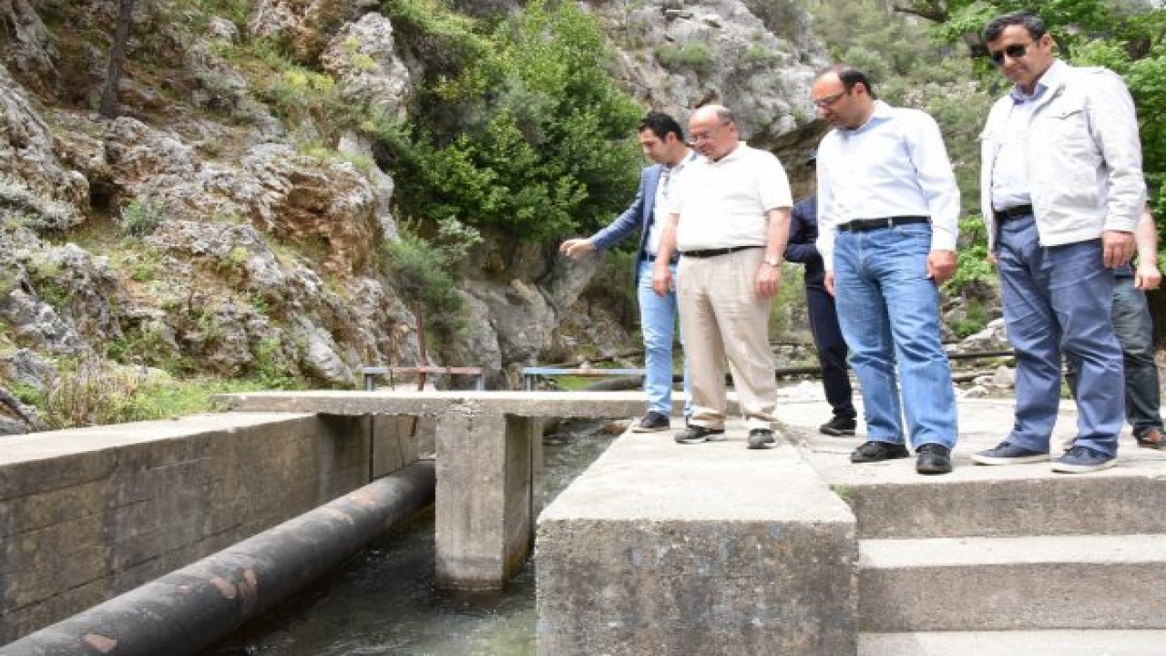 Vali Amir Çiçek Yuvarlakçay’da İncelemelerde Bulundu