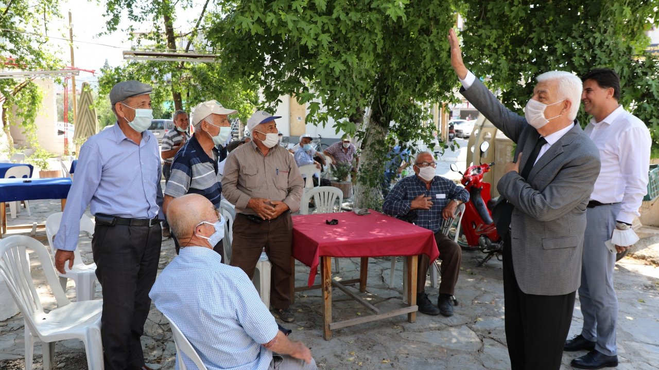 Başkan Gürün Seydikemer’deydi