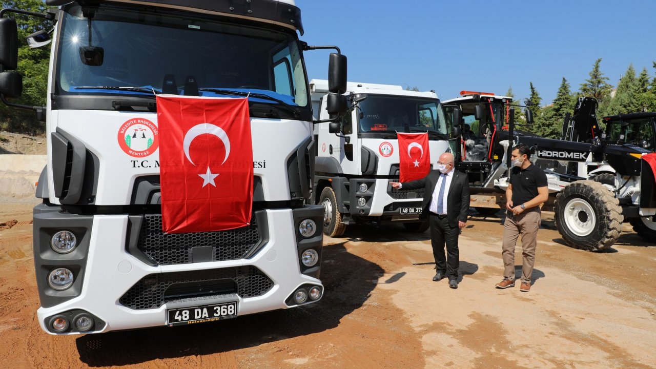 Menteşe Belediyesi araç filosunu güçlendiriyor