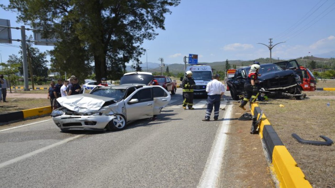 Seydikemer'de kaza:3 yaralı
