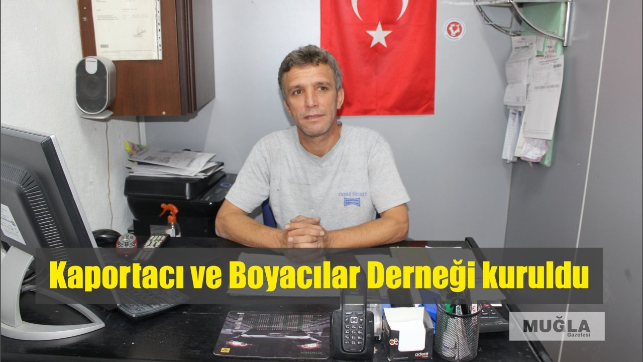 Kaportacı ve Boyacılar Derneği kuruldu
