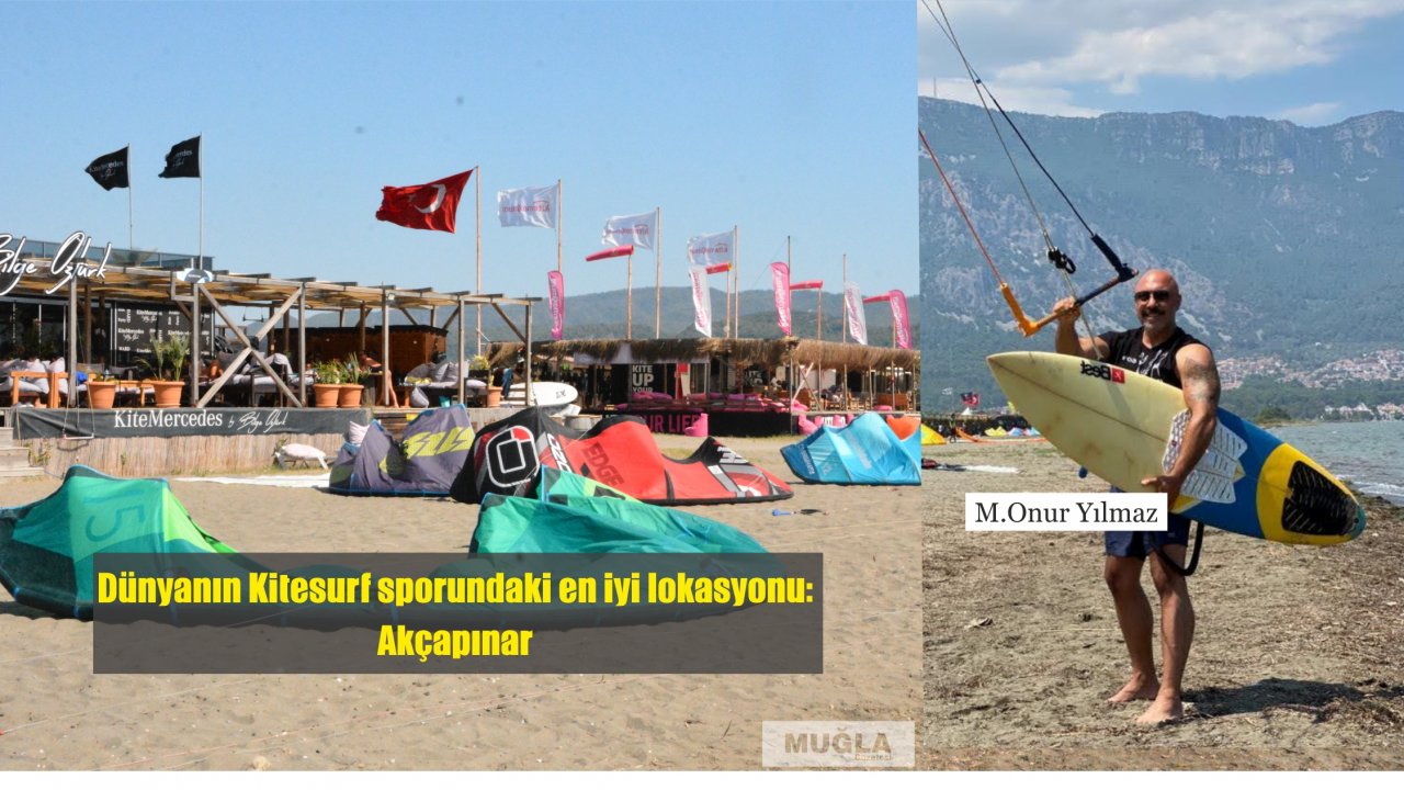 Dünyanın kitesurf sporundaki en iyi lokasyonu: Akçapınar