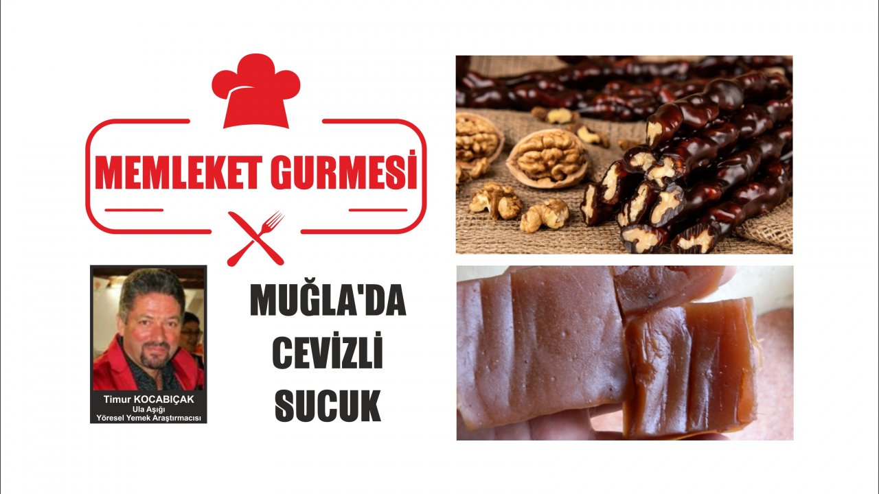 MUĞLA’DA CEVİZLİ SUCUK