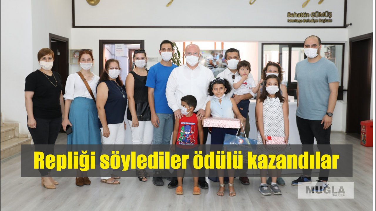 Repliği söylediler ödülü kazandılar