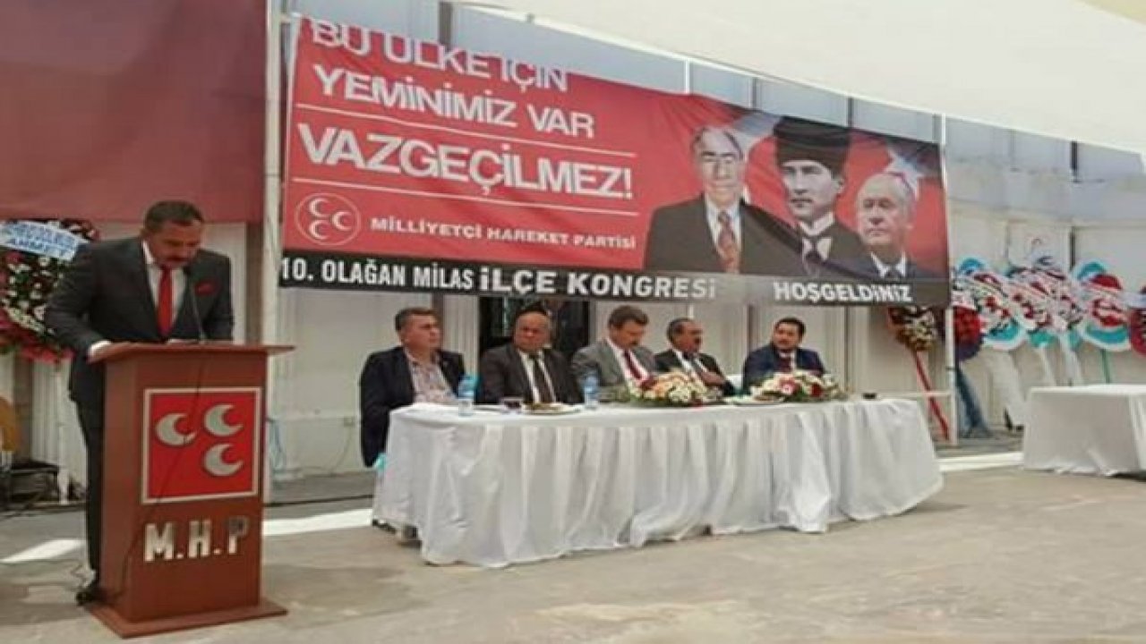 Sinan Yılmaz MHP Milas İlçe Başkanı seçildi