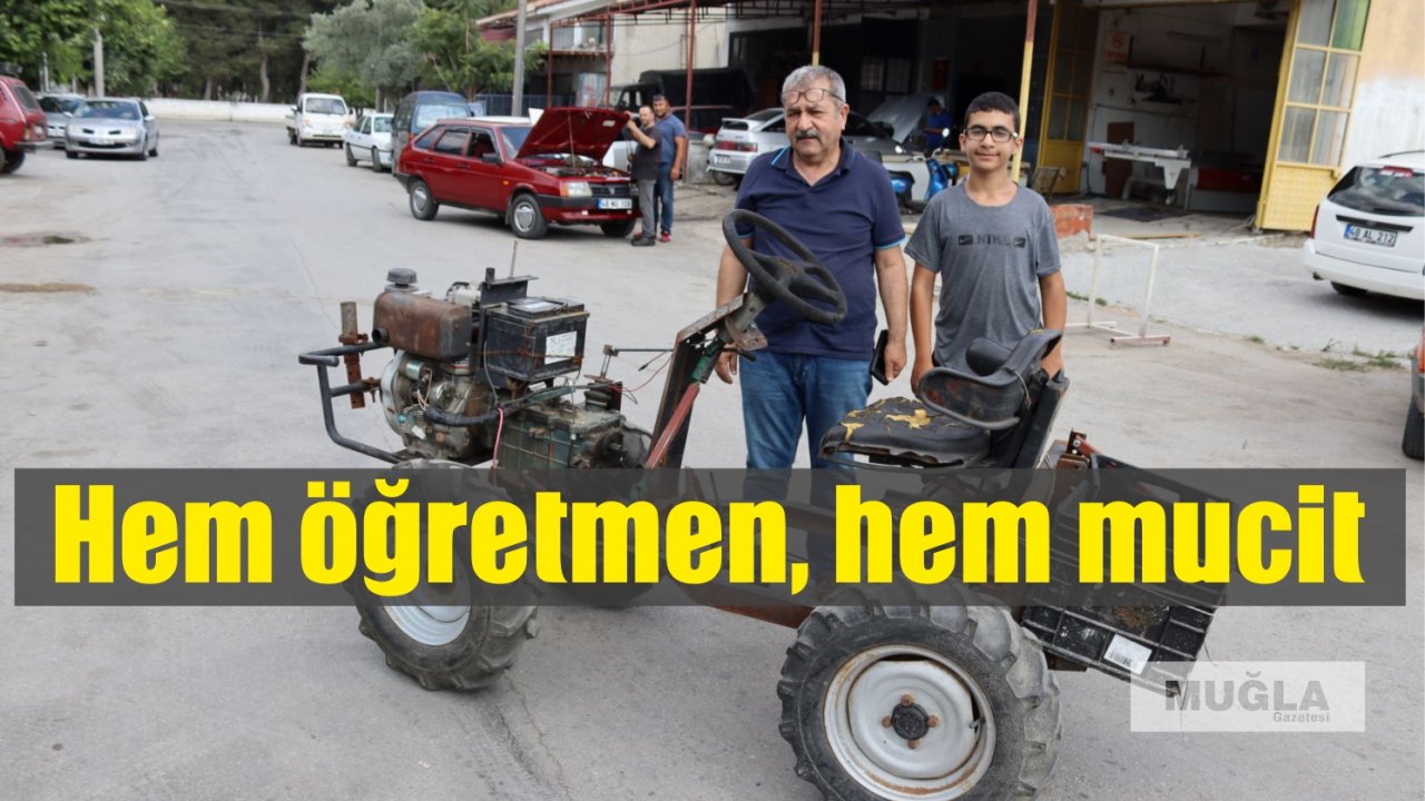 Hem öğretmen, hem mucit