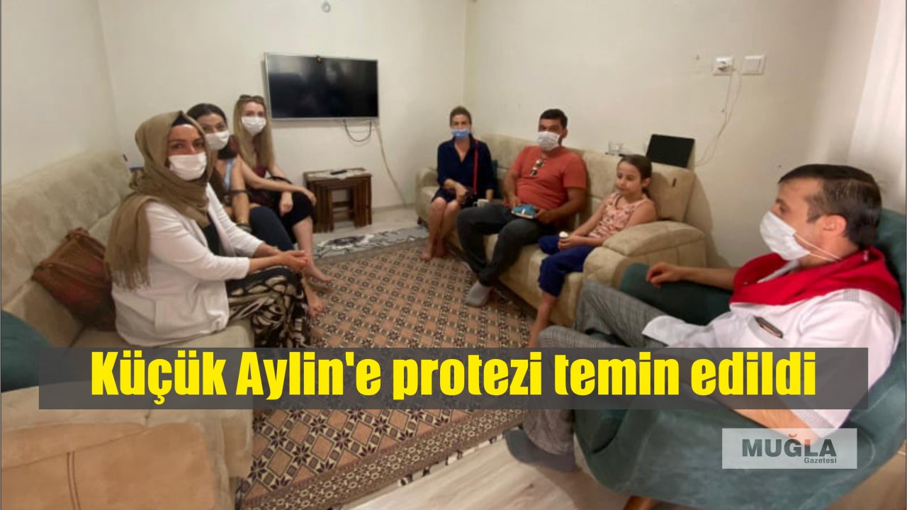 Küçük Aylin’e protezi temin edildi