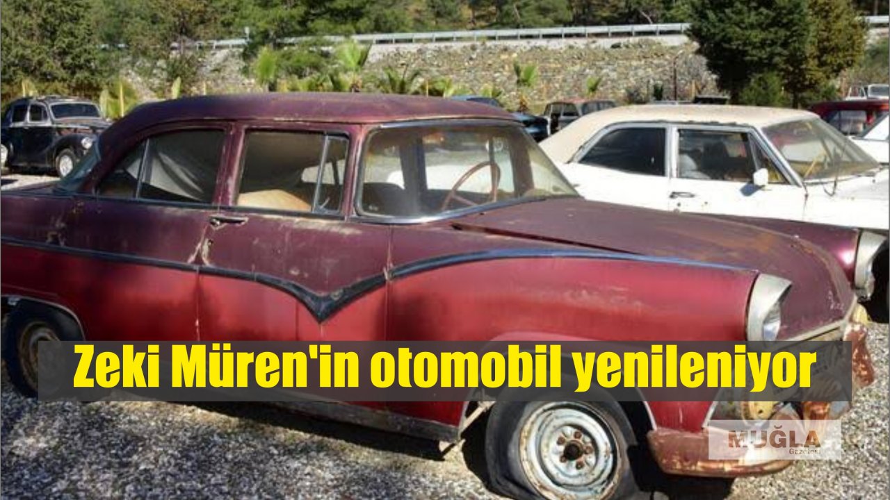 Zeki Müren'in otomobil yenileniyor