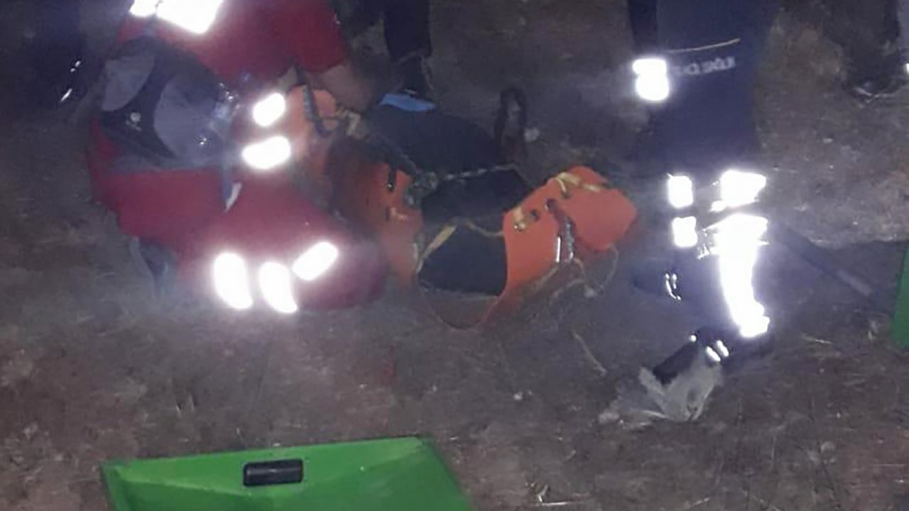 Kayalıklardan düşen kişinin cesedi bulundu