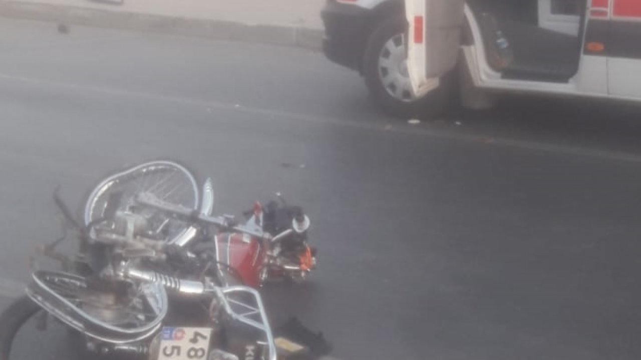 Muğla'da ambulansla çarpışan motosikletin sürücüsü öldü