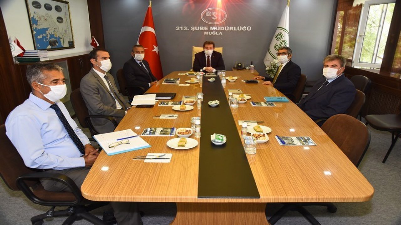 Vali Tavlı DSİ’deydi