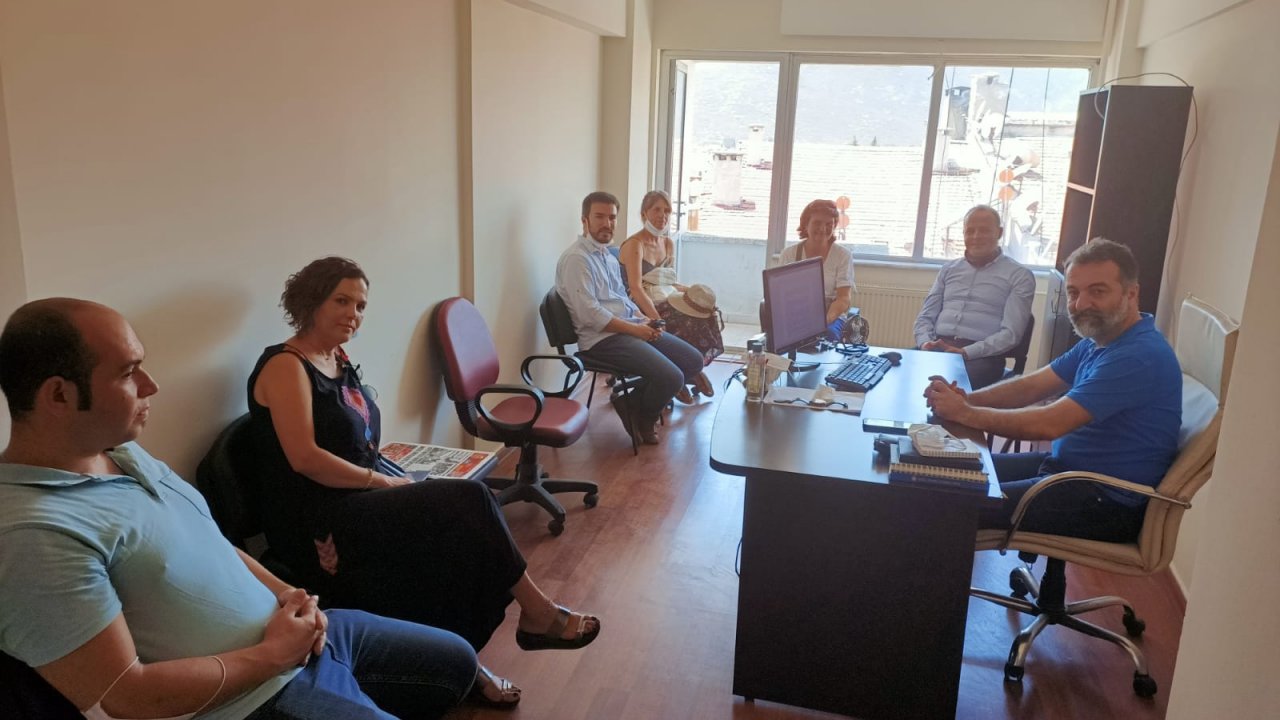 Ula CHP’den Muğla Gazeteciler Cemiyeti’ne ziyaret