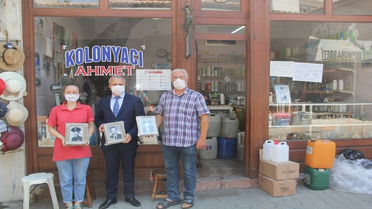 Dilberoğlu’ndan kolonyacı Ahmet’e ziyaret