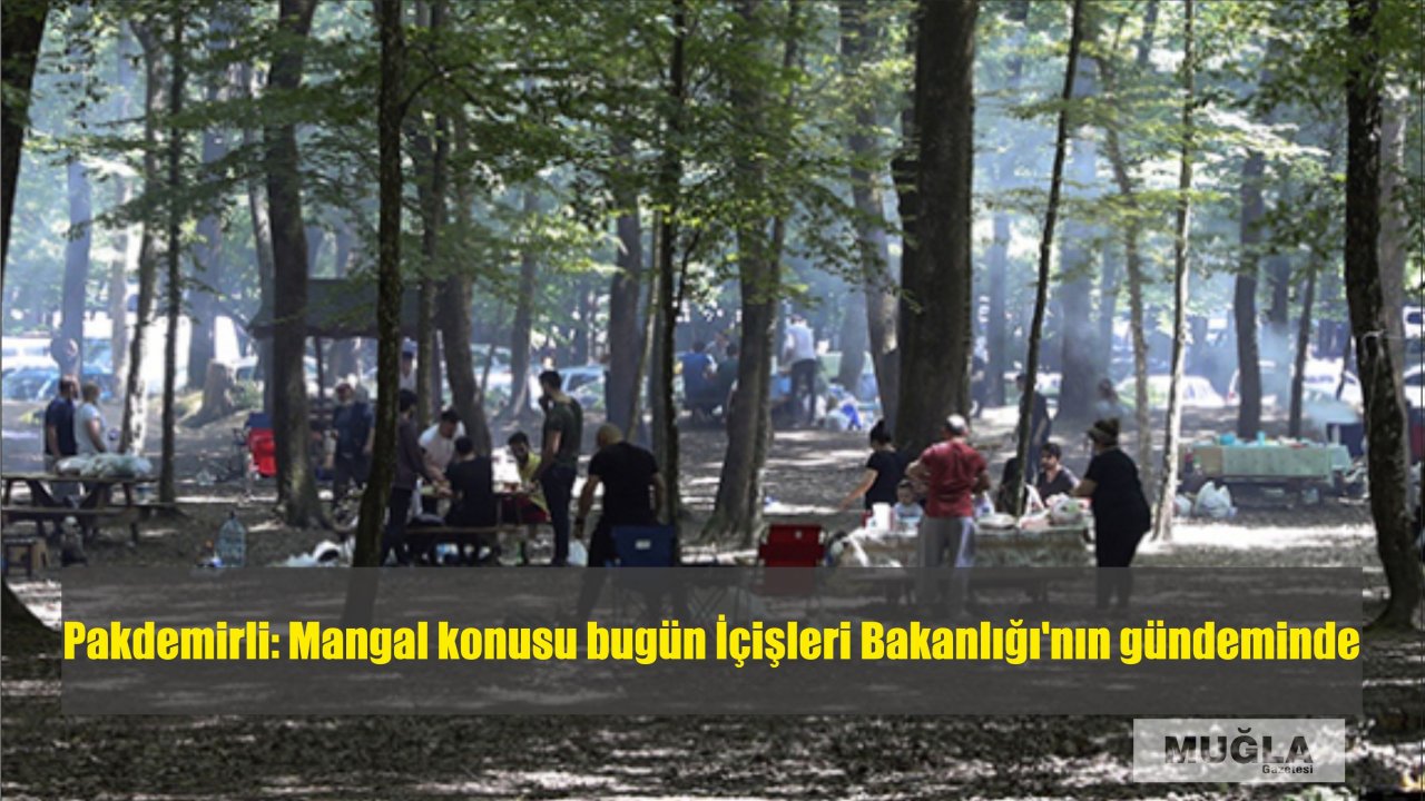 Pakdemirli: Mangal konusu bugün İçişleri Bakanlığı'nın gündeminde