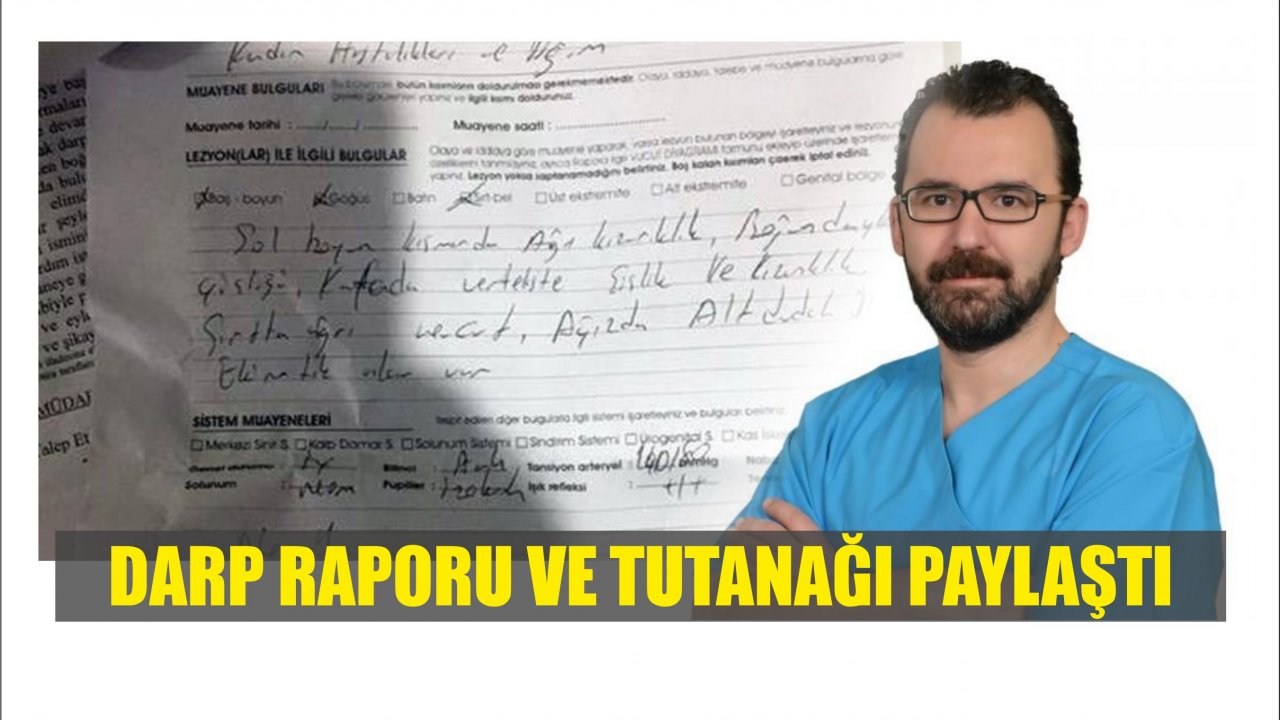 Polis memuruna işlem başlatıldı