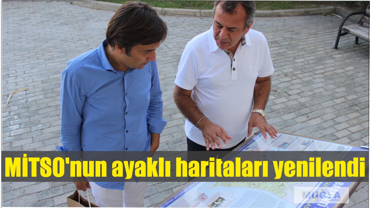 MİTSO'nun ayaklı haritaları yenilendi