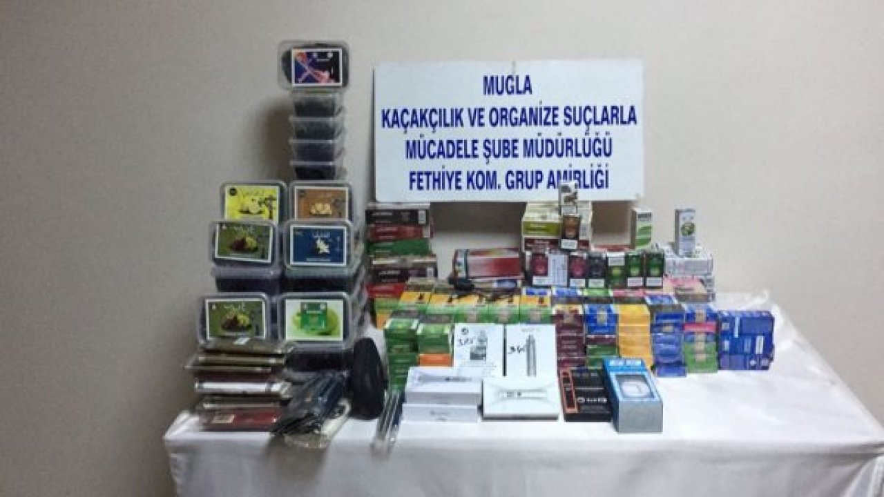 Fethiye'de kaçak tütün operasyonu: 4 gözaltı