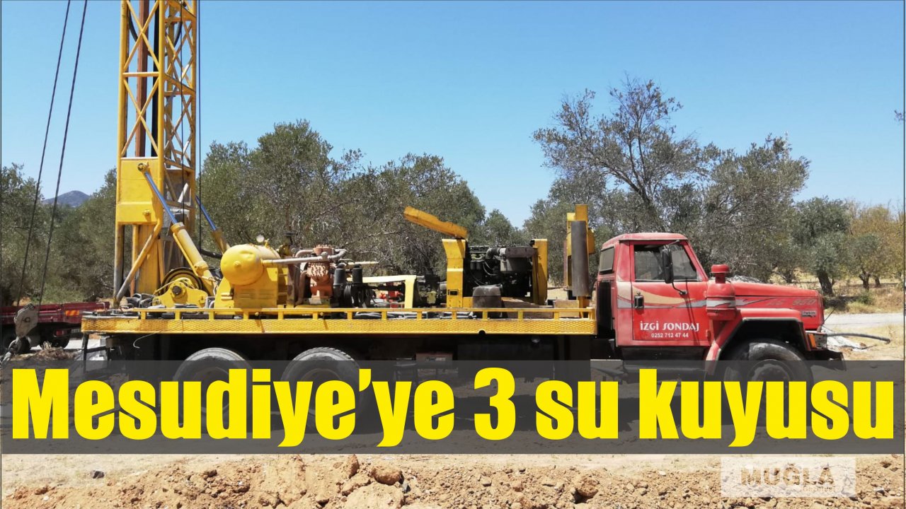 Mesudiye’ye 3 su kuyusu