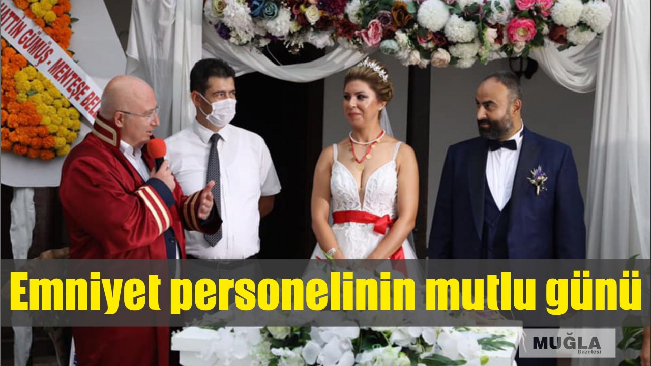Emniyet personelinin mutlu günü