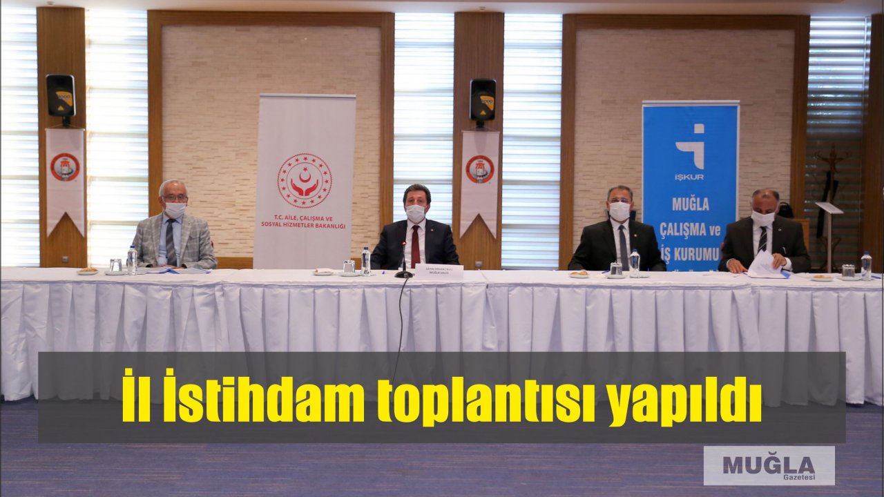 İl İstihdam toplantısı yapıldı