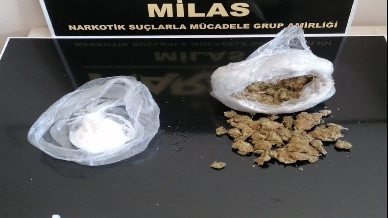 Uyuşturucu ticareti yaptıkları iddiasıyla iki şüpheli gözaltına alındı