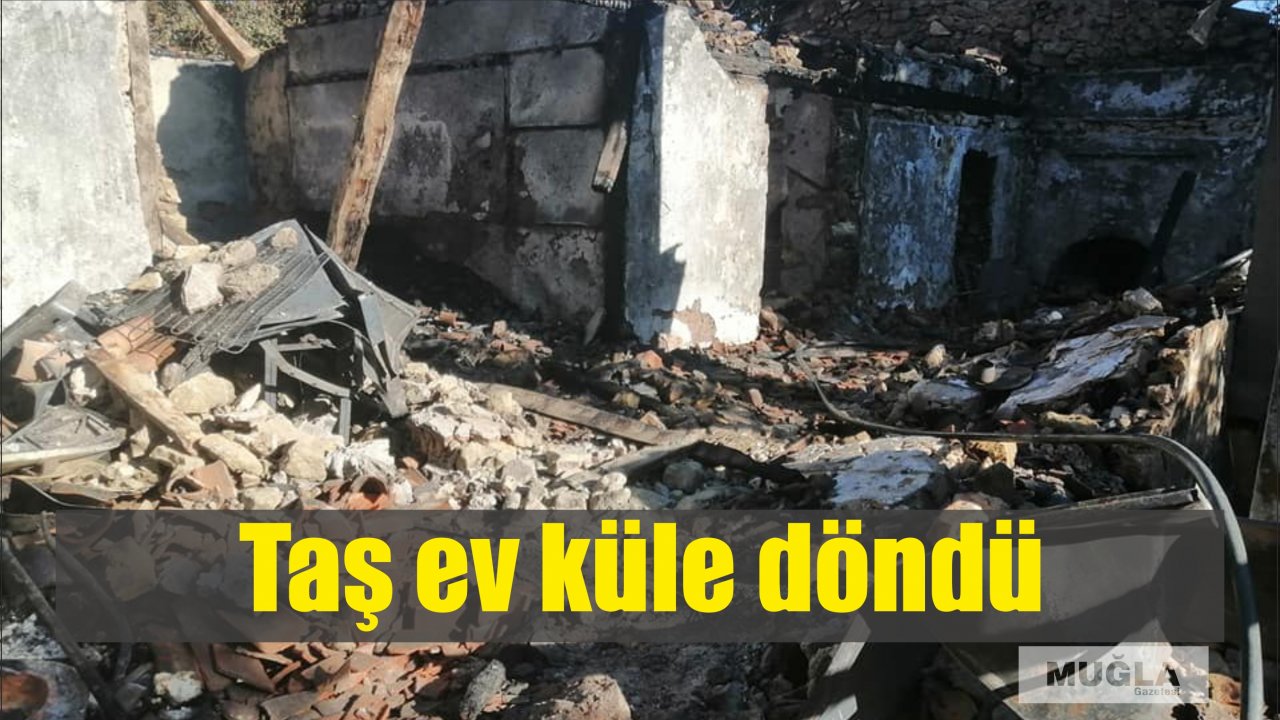 Taş ev küle döndü