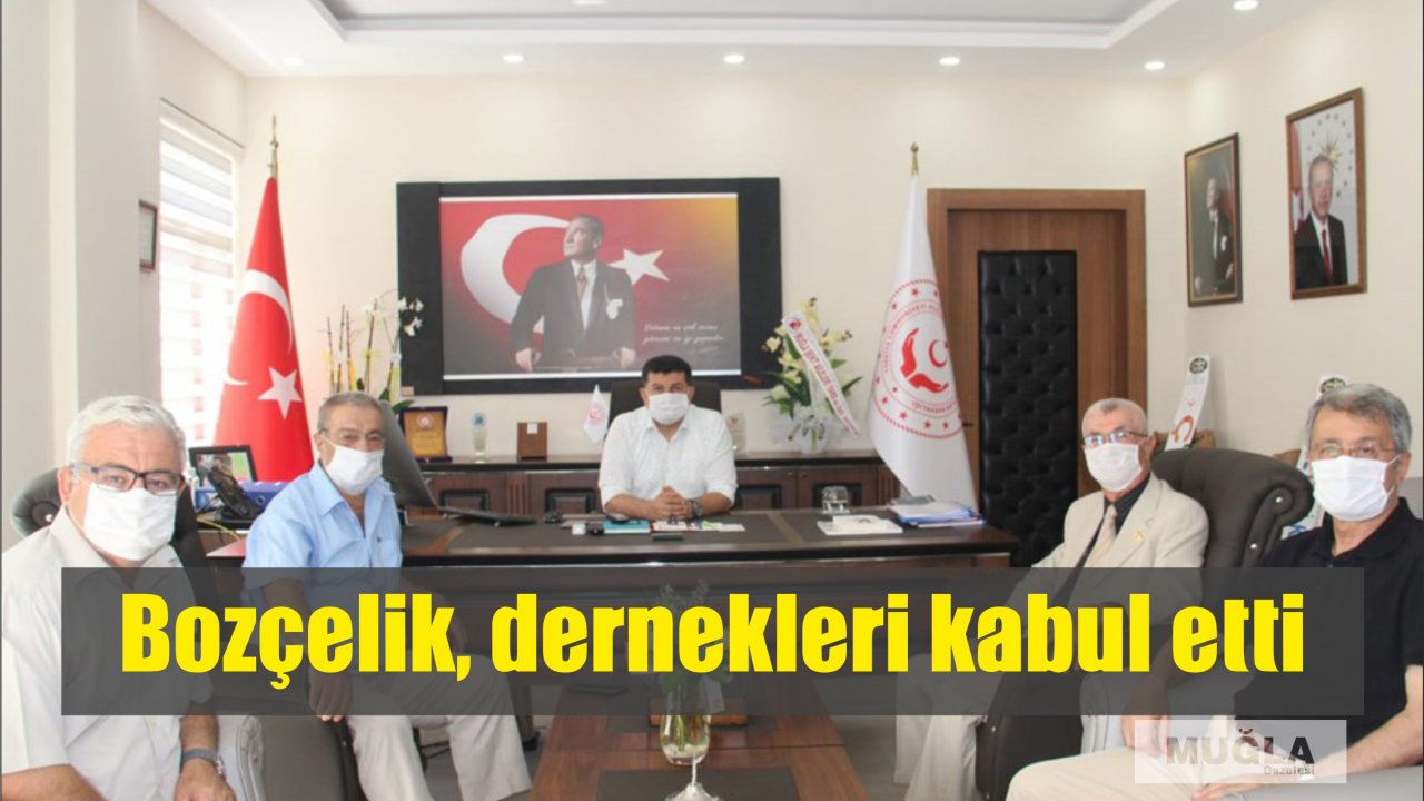 Bozçelik, dernekleri kabul etti