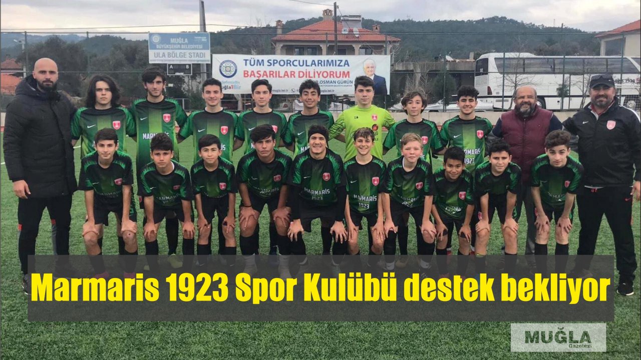 Marmaris 1923 Spor Kulübü destek bekliyor