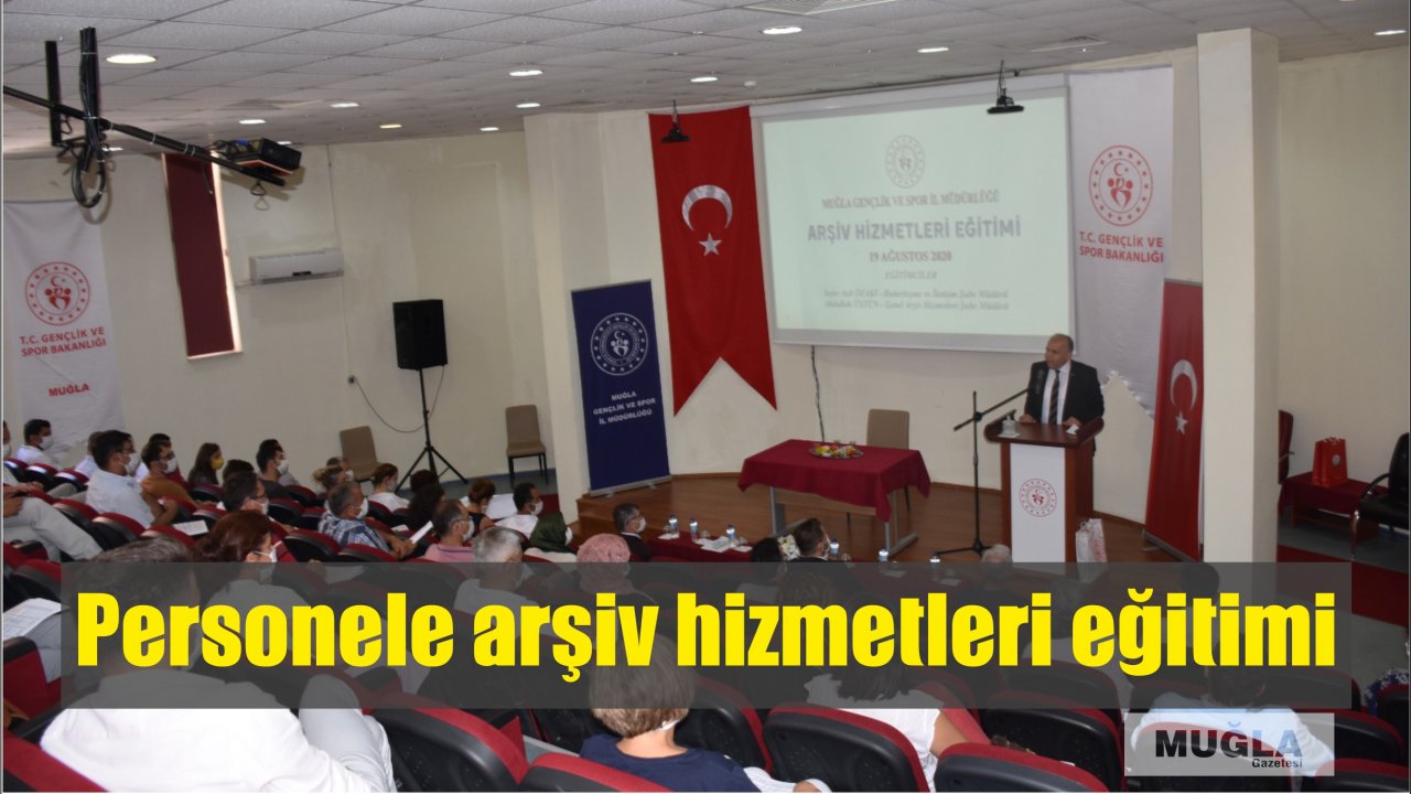 Personele arşiv hizmetleri eğitimi